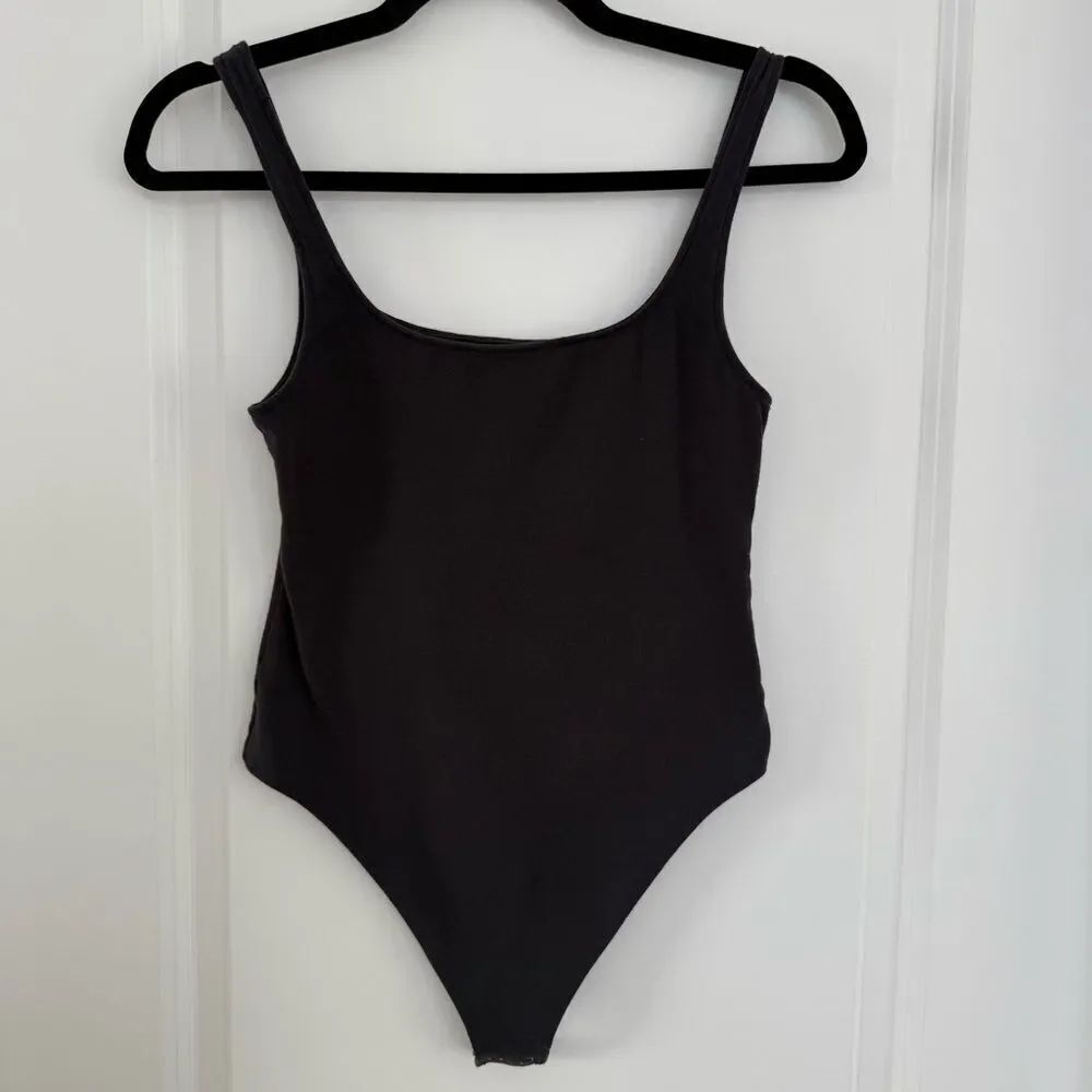 AMERICAN EAGLE OUTFITTERS | Charcoal Bodysuit